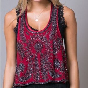 Raga Mia Beaded Crop